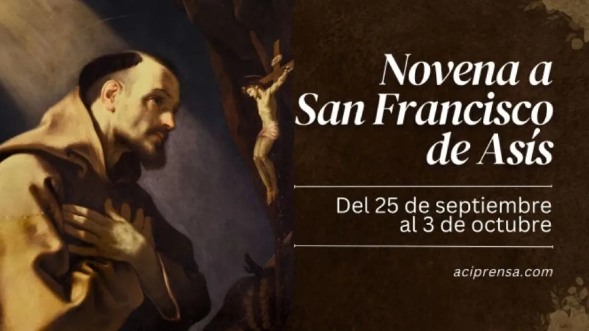 Hoy comienza la novena a San Francisco de Asís